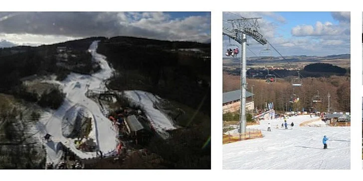 Skiareál Monínec - permice včetně skibusu z Prahy a Benešova