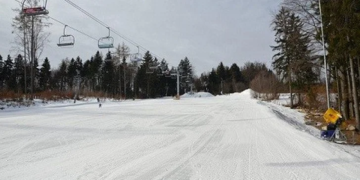 Skiareál Monínec - permice včetně skibusu z Prahy a Benešova