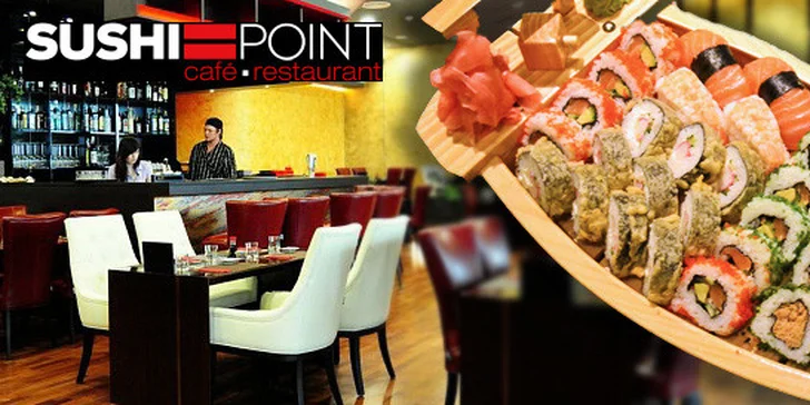 Sushi pro dva v Sushi Point Black Label Ostrava