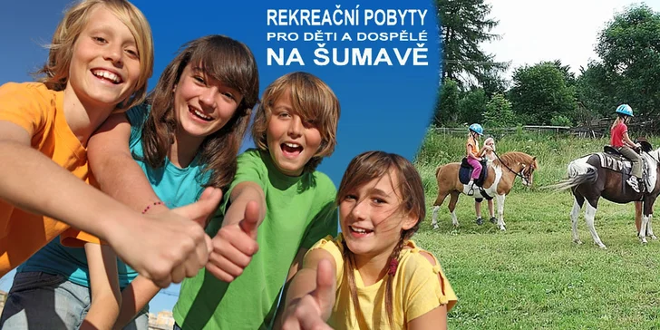 Týdenní kombinovaný tábor Oříšek pro kluky i holky