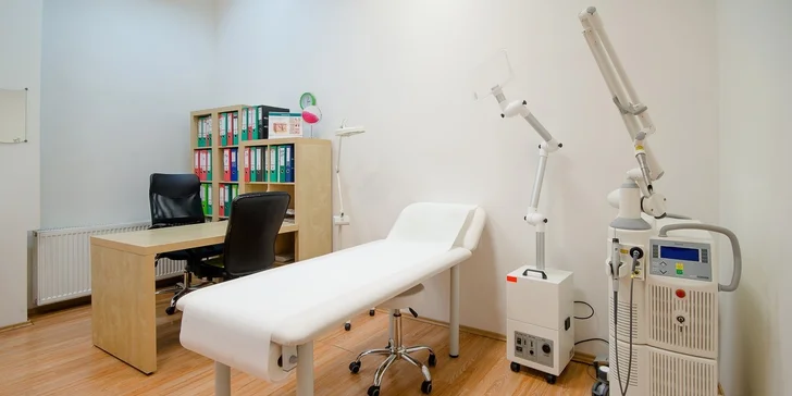Odstranění nežádoucích znamének, pih a bradavic frakčním laserem