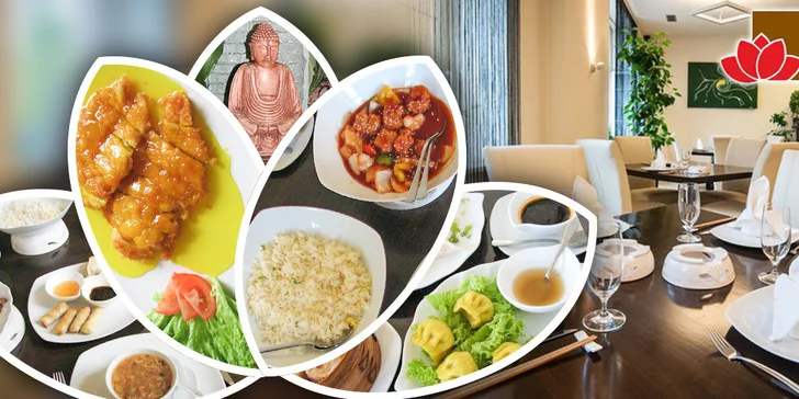 Zážitkové asijské menu v Lotos Restaurant