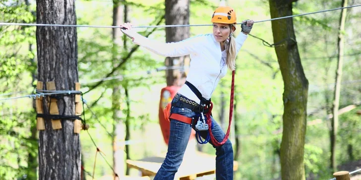 Vstupenky do Jungle Parku platné až do listopadu 2016