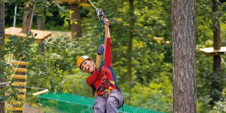 Vstupenky do Jungle Parku platné až do listopadu 2016