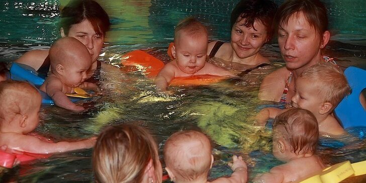 Plavání pro děti – 4 nebo 8 lekcí v Plaveckém Clubu Raftík
