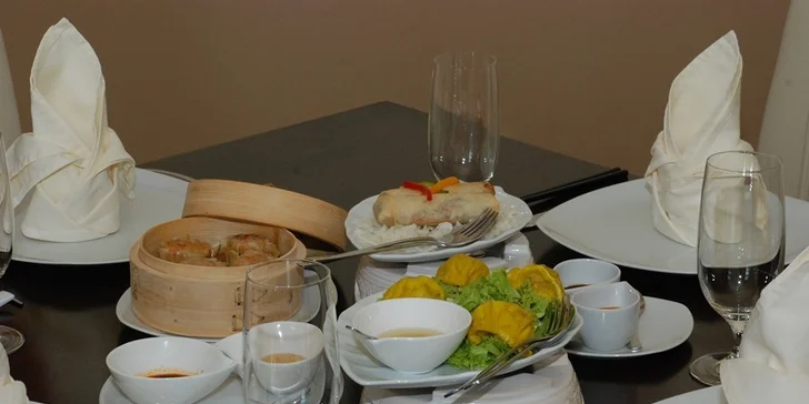 Zážitkové asijské menu v Lotos Restaurant