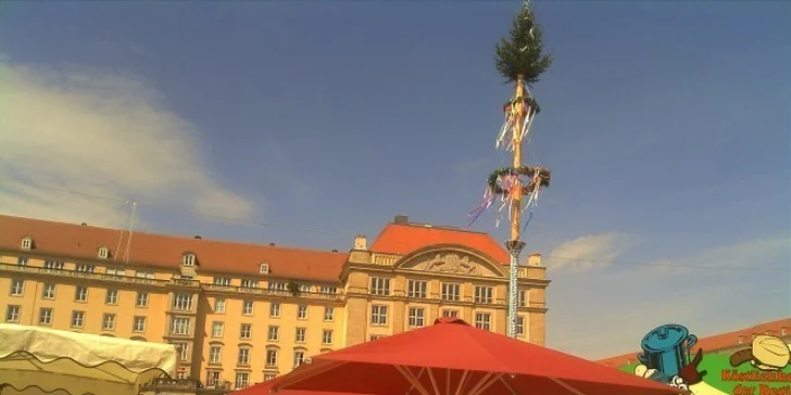 Jarní trhy v Drážďanech a nákupy v Heidenau