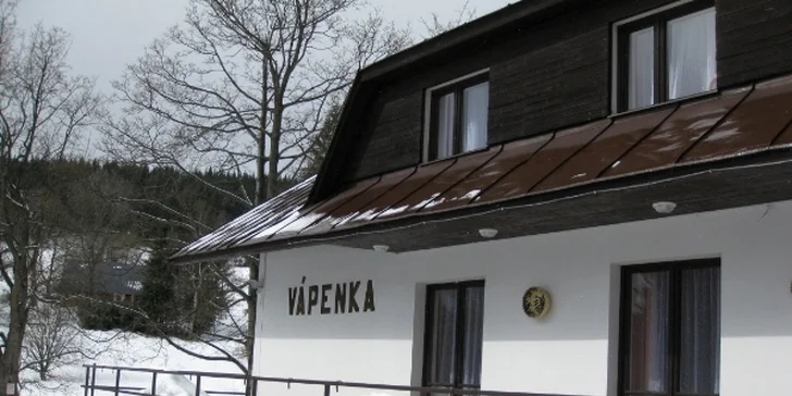3 dny pro 2 osoby v hotelu Vápenka v Krkonoších