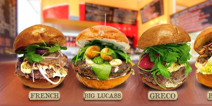 2x šťavnaté burger menu v Tom’s Burger