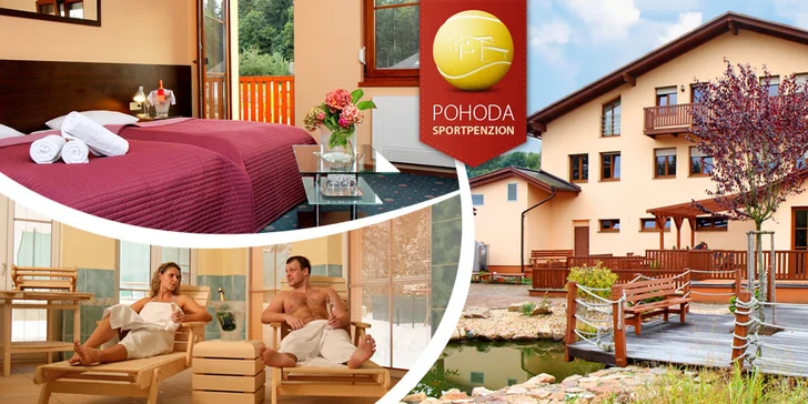 Polopenze i wellness ve Sportpenzionu Pohoda