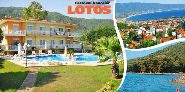 12 dní v Řecku. Apartmány s bazény blízko moře
