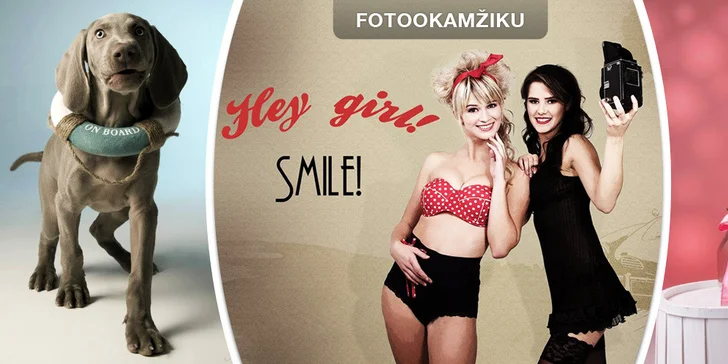 60-150 minut profi focení v ateliéru včetně retuší