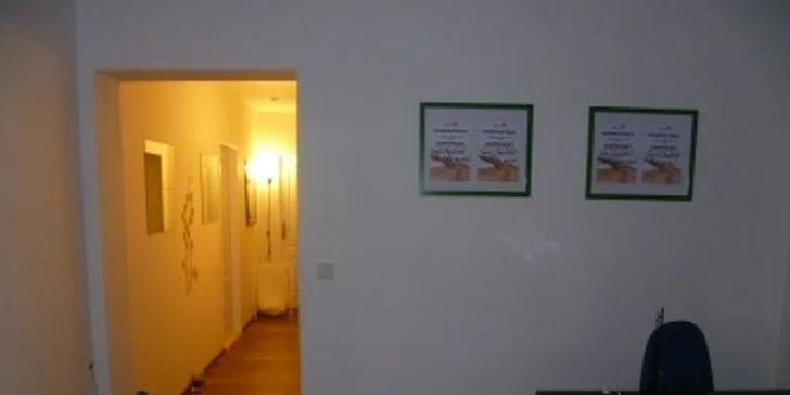 Lečivá masáž zad a šíje