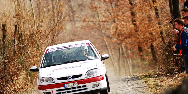 Extra dvojboj rallye na Letišti Lnáře! Rychlostní zkouška v legendě Lancia Delta Integrale a ostrá měřená zkouška + slalom v Citroënu Saxo VTS!