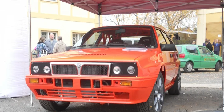 Extra dvojboj rallye na Letišti Lnáře! Rychlostní zkouška v legendě Lancia Delta Integrale a ostrá měřená zkouška + slalom v Citroënu Saxo VTS!