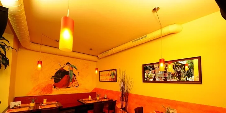 Tříchodové jarní menu na španělský způsob pro dva