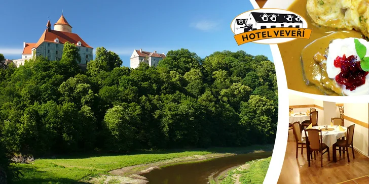 Pobyt nebo menu pro dva u Brněnské přehrady