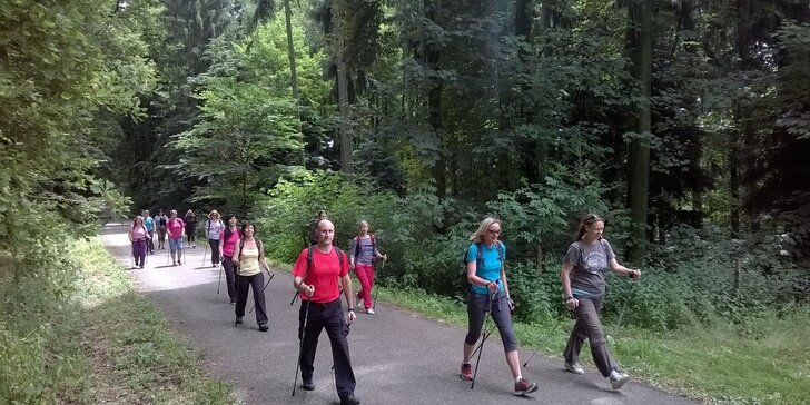 4hodinový kurz Nordic Walking – naučte se správně chodit
