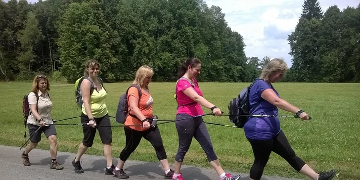 4hodinový základní kurz Nordic Walking pro zdraví a kondici