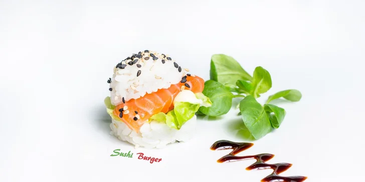 Sushi sety, degu menu i novinka – sushi burgery!
