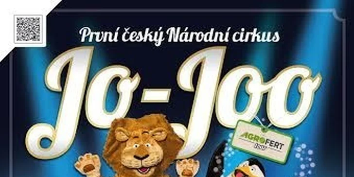 Vstupenky na show Madagaskar v cirkusu Jo-Joo