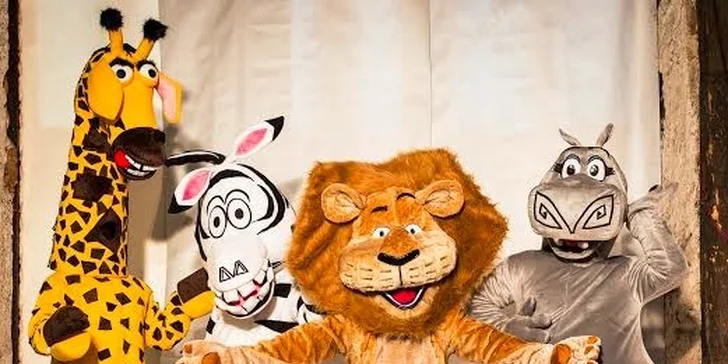 Vstupenky na show Madagaskar v cirkusu Jo-Joo