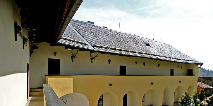 Dobrodružství v komnatách hradu Svojanov včetně polopenze a prohlídky