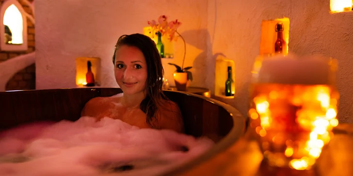 Na výběr jsou tři balíčky, vždy se jedná o privátní relax. 