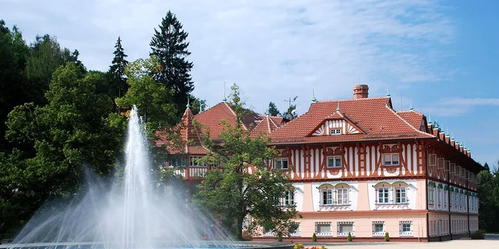 3denní lázeňský pobyt s plnou penzí v Luhačovicích