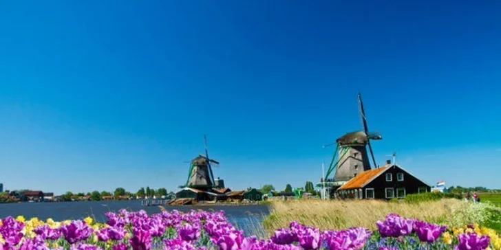 4denní zájezd za krásami Amsterdamu i Keukenhofu