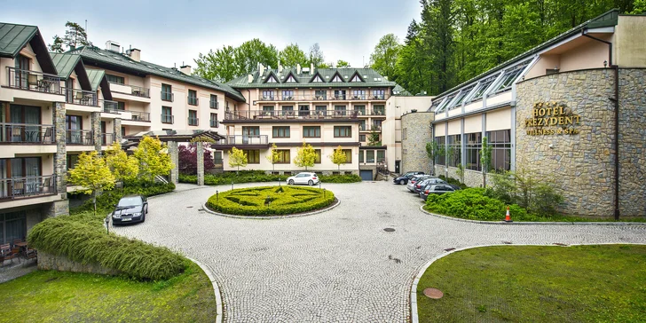 Wellness pobyt ve 4* adult friendly hotelu v polském lázeňském městě Krynica-Zdrój