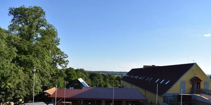 V areálu bývalé zemědělské usedlosti funguje i zookoutek s farmářskými zvířaty. 