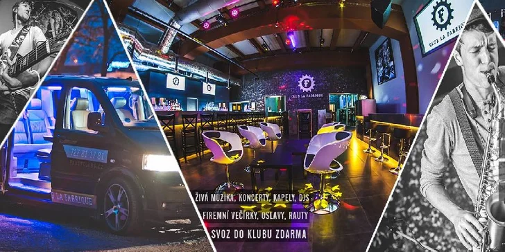 Rozjeďte to v novém clubu La Fabrique