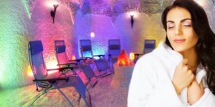 Dva vstupy do vyhlášené solné jeskyně FN Bory