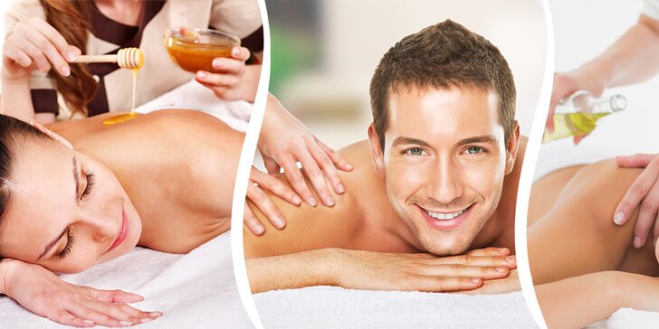 60minutové masáže pro váš odpočinek i zdraví