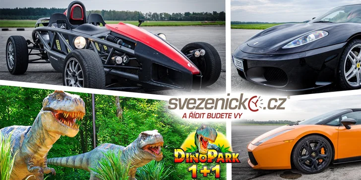 Luxusní jízda sporťákem na letišti Líně