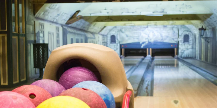 Bowling s baštou a pivem až pro 4 osoby