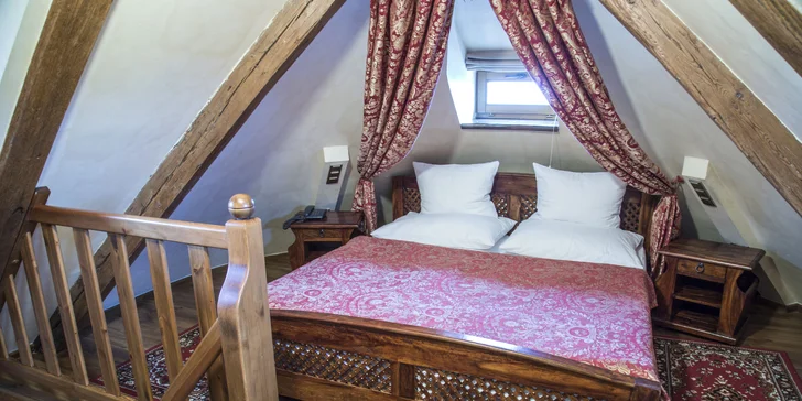 Připravený je pro vás pokoj Standard nebo apartmán. 