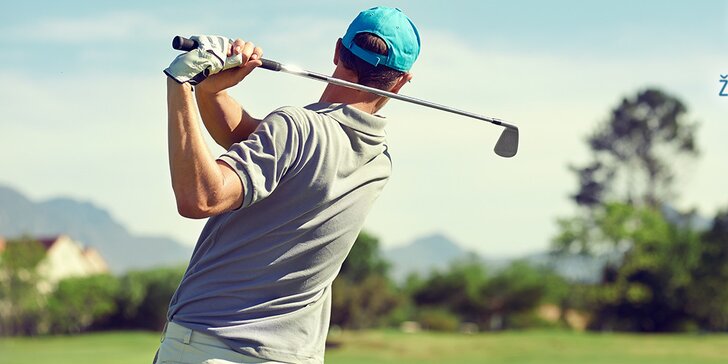 Seznámení s golfem: 2hodinová lekce + hra