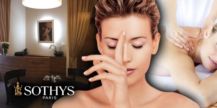 349 Kč za úžasnou relaxační masáž tří vůní exklusivní francouzskou kosmetikou Sothys. Uvolňující 45minutový tělový rituál se slevou 56 %.