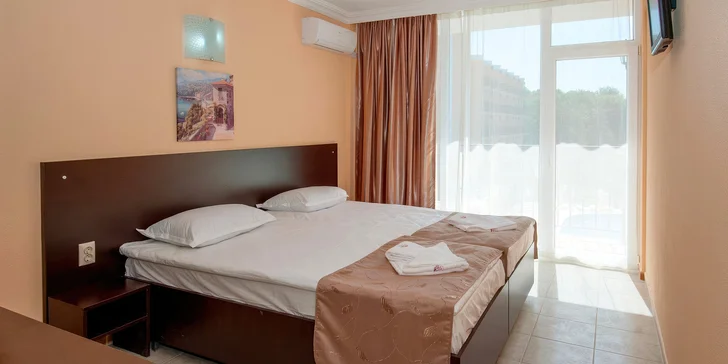 Ve 3* hotelu Riva na vás čekají útulné pokoje.