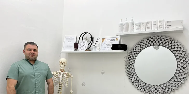 Užívat si budete příjemnou celotělovou masáž, která vás zhýčká od hlavy až po paty. 