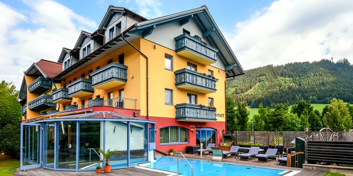 Dovolená ve Schladmingu: 4* hotel s polopenzí a odpolední svačinou, wellness, lanovka a cyklistika