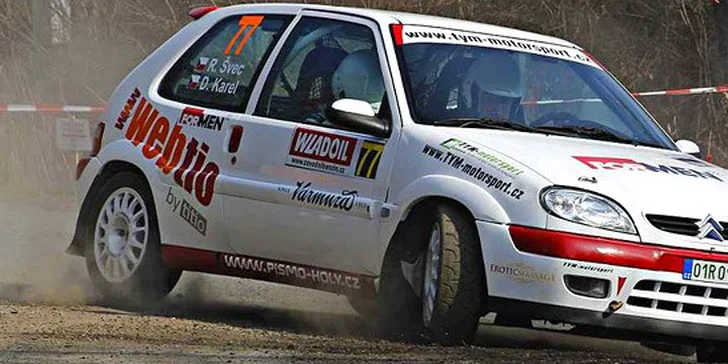Extra dvojboj rallye na Letišti Lnáře! Rychlostní zkouška v legendě Lancia Delta Integrale a ostrá měřená zkouška + slalom v Citroënu Saxo VTS!