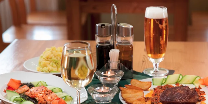 Aktivní pobyt v Krkonoších s polopenzí, wellness i půjčením kol