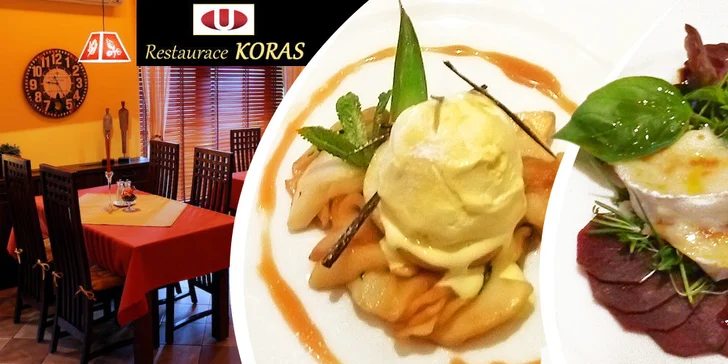 Bohaté jarní degustační menu pro 2 osoby