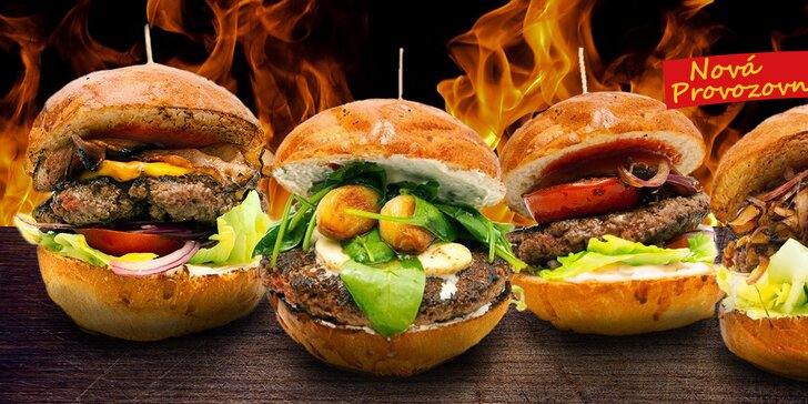 Dvě šťavnatá burger menu v nové provozovně Tom’s Burger