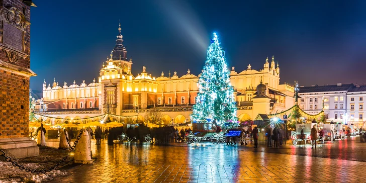 Odštartujte adventné obdobie krásnymi zážitkami v Krakove, Zakopanom či Wieliczke.