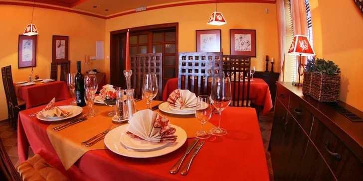 Bohaté jarní degustační menu pro 2 osoby