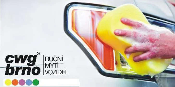Ruční mytí karosérie + čištění interiéru na BVV